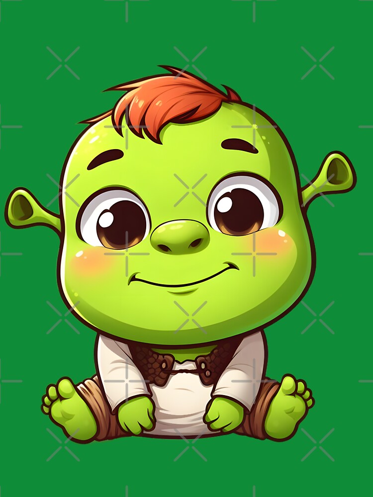 Cute Baby Shrek by Delamoon