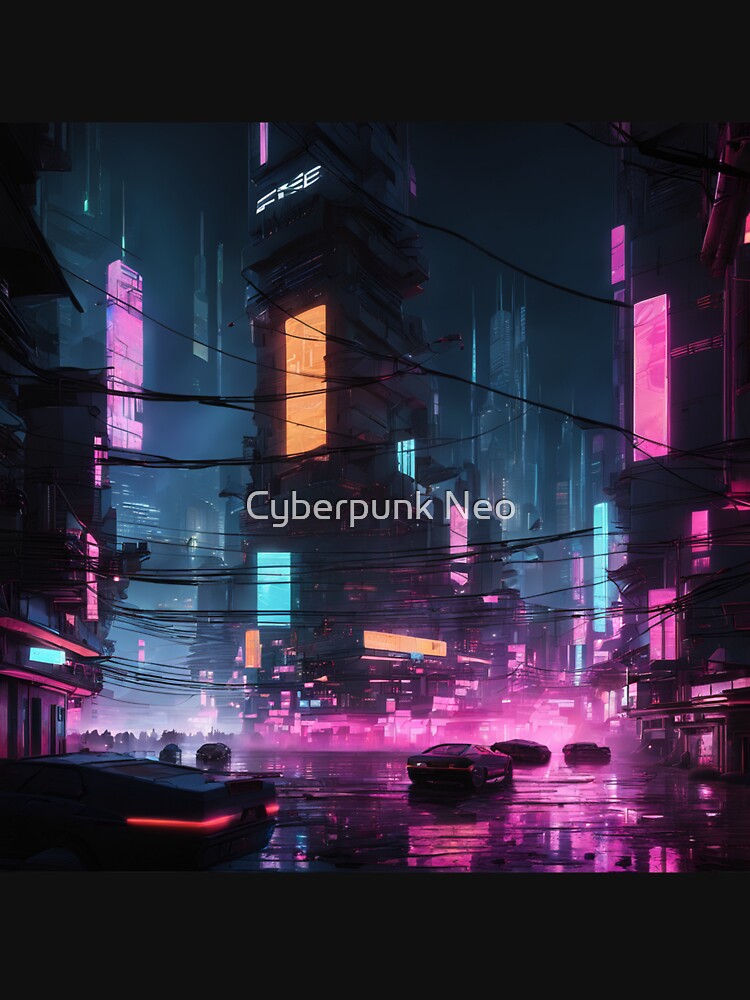 Cyberpunk Night City Art #3 by Cyberpunk Neo