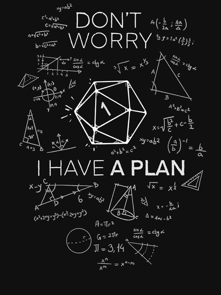 I have a plan! by Mythic Logic Art
