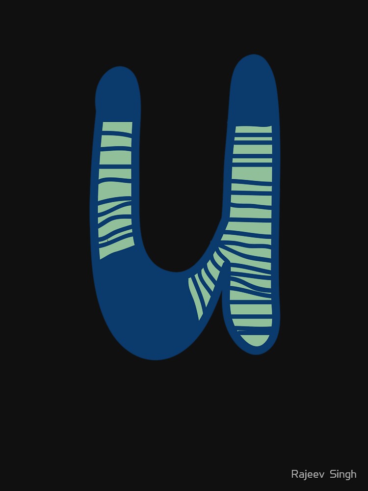 Initial Monogram U by Rajeev  Singh