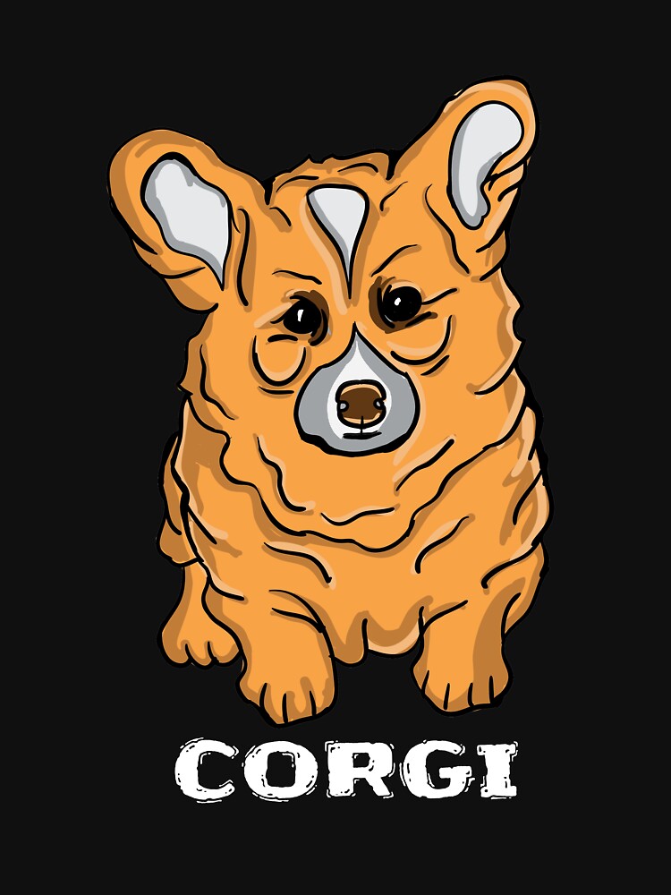 Funny Cute Corgi Dog Lover by Kieran Abbott
