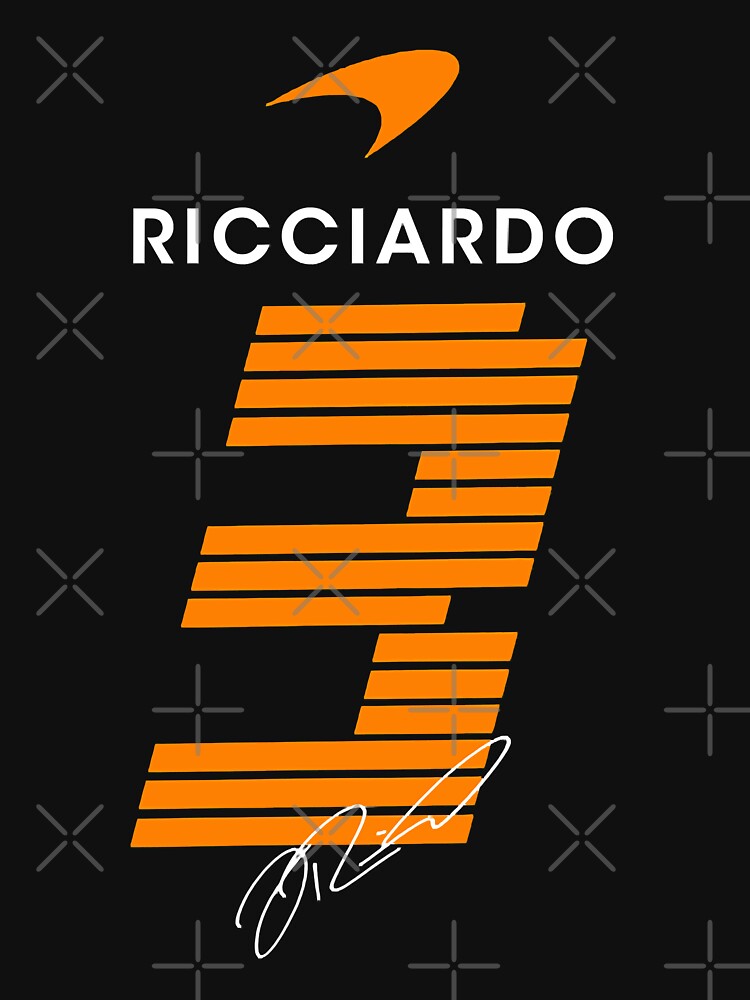 Painting Daniel Ricciardo Vintage Retro by OrtizCarson