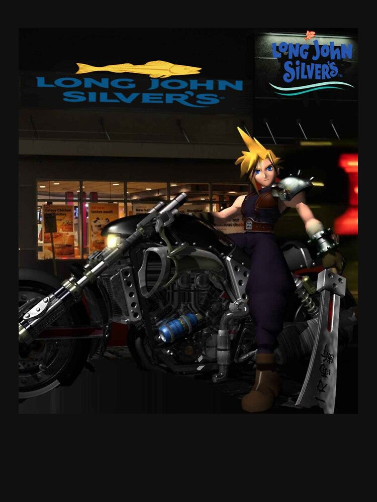 Cloud going to Long John Silver's by Rosevoir