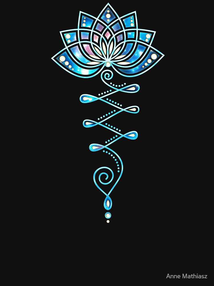 Lotus Flower, Yoga, Symbol, Tattoo, Galaxy Style by nitty-gritty