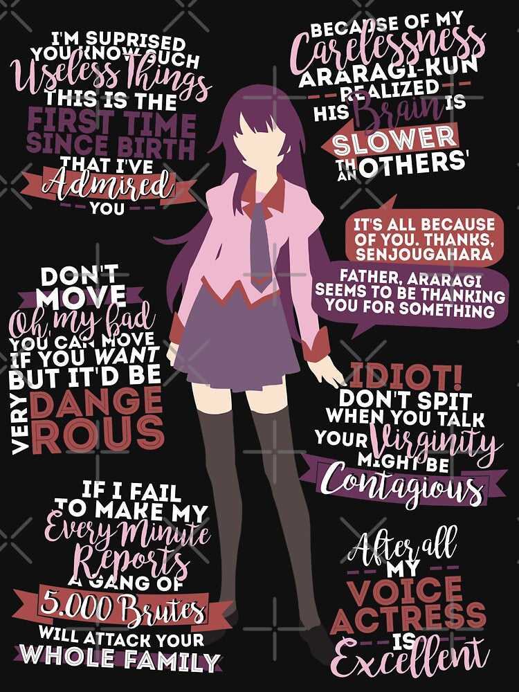 Senjougahara Hitagi Quotes by ZeroKara