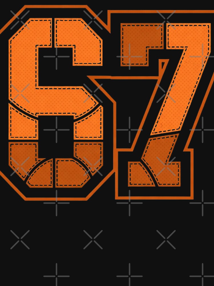 Basketball 67 Six Seven Alpha Slang 6 7 Meme Kids Teachers by GrumpySableye