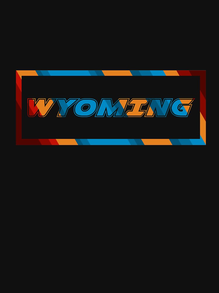 Wyoming T-Shirt for Men and Women by AllStarMerch