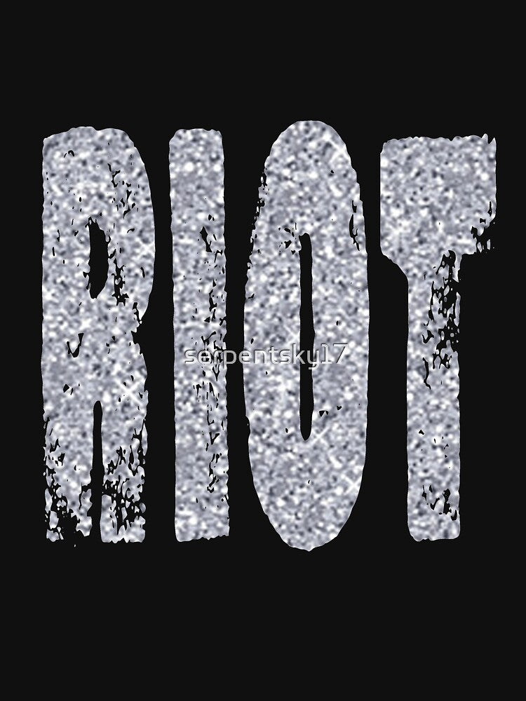Silver Gliter RIOT by SerpentSkyArts