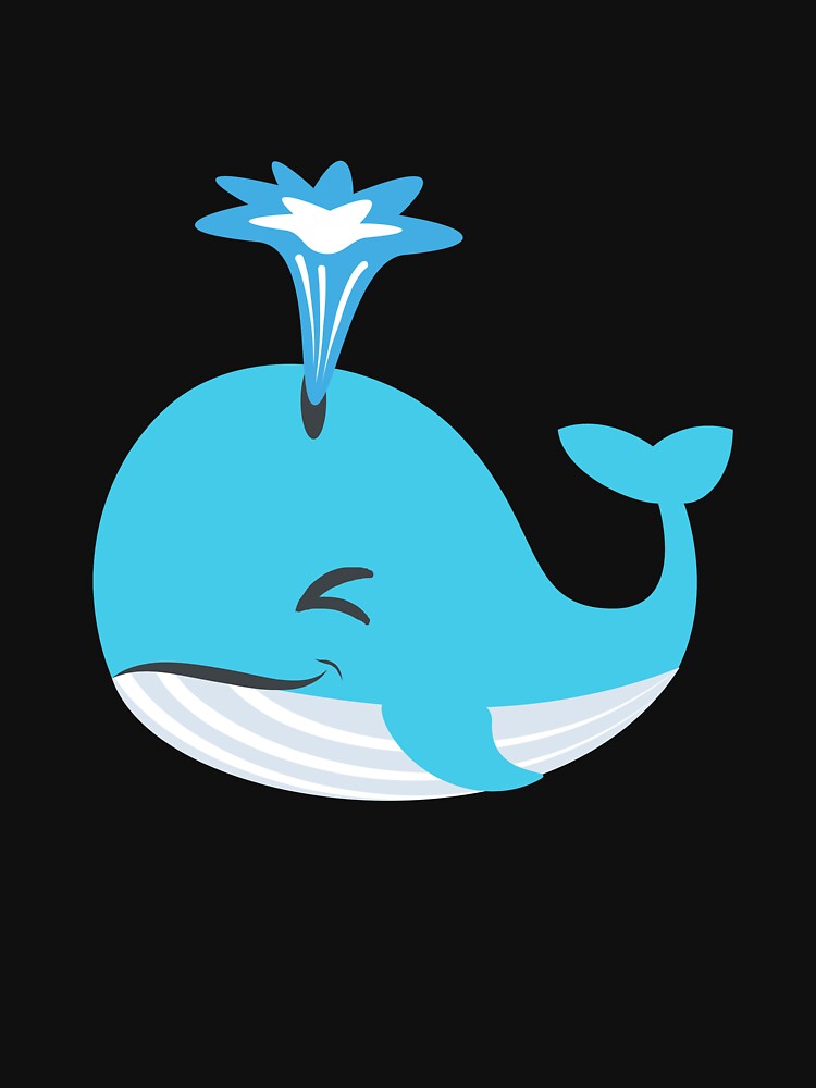 Cute Emoji Whale by roarr