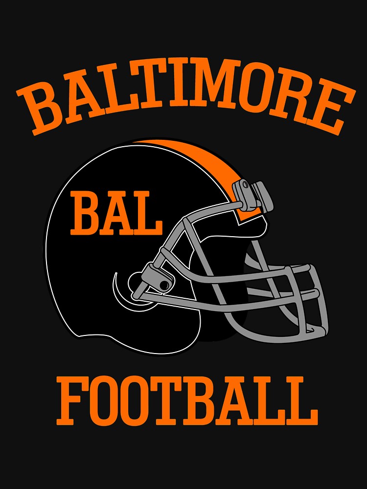 Baltimore Football T-Shirt for Men and Women by AllStarMerch