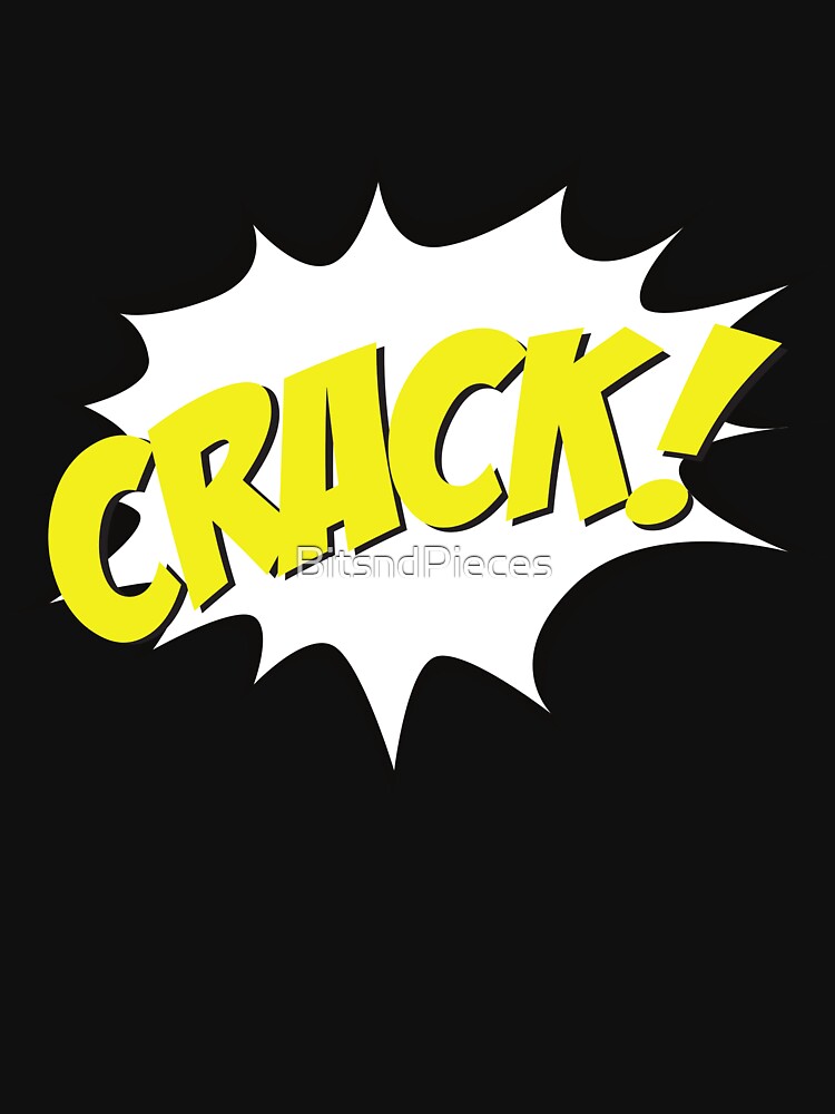 CRACK  Pop Art  Speech Bubble by BitsndPieces