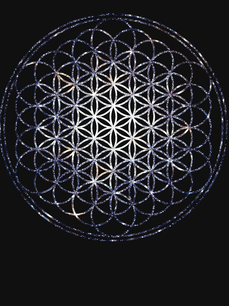Flower Of Life - Sacred Geometry Star Cluster by SirDouglasFresh
