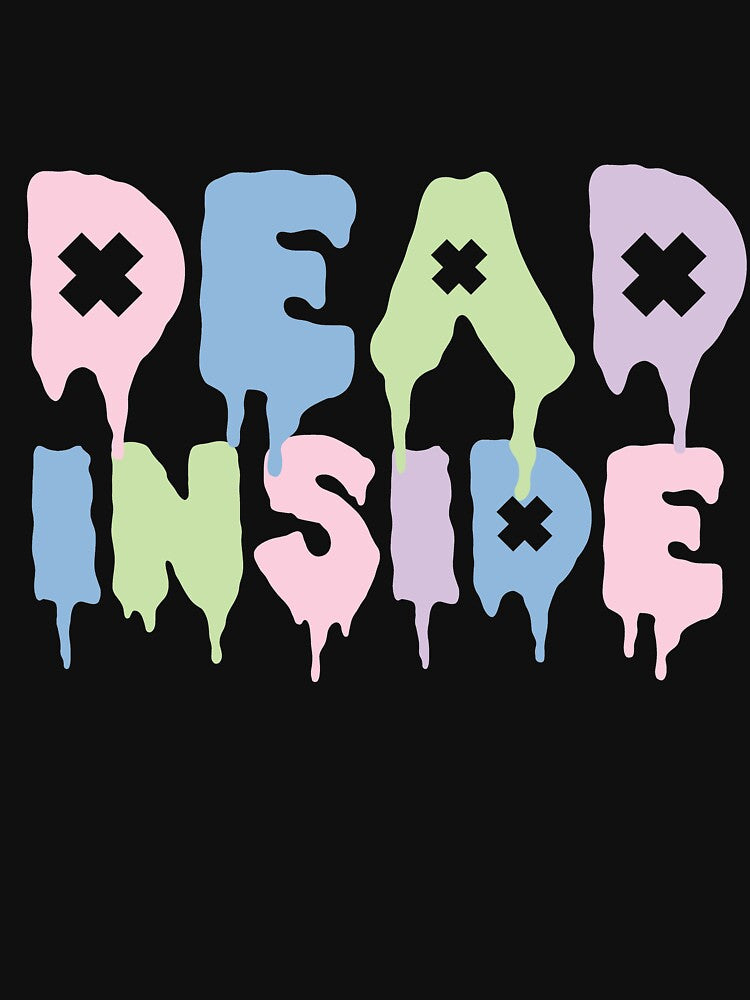 Pastel Goth / Dead Inside / Kawaii Creepy Cute by altees
