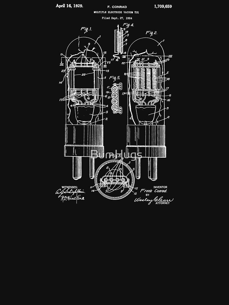 Vacuum Tube Patent 1924 by BumHugs