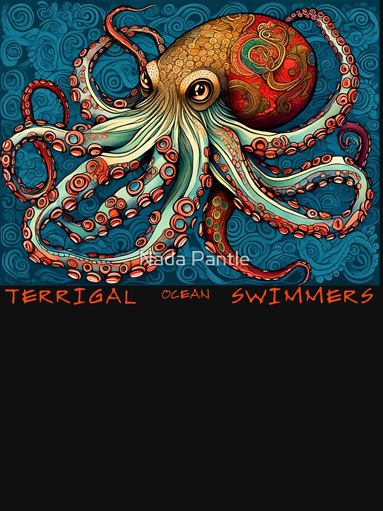 TERRIGAL ocean SWIMMERS OCTOPUS by Nada Pantle