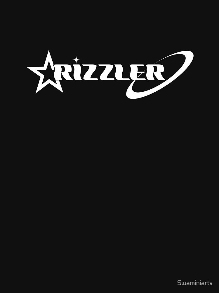 Y2k rizzler tshirt black T-Shirt T-Shirt by Swaminiarts