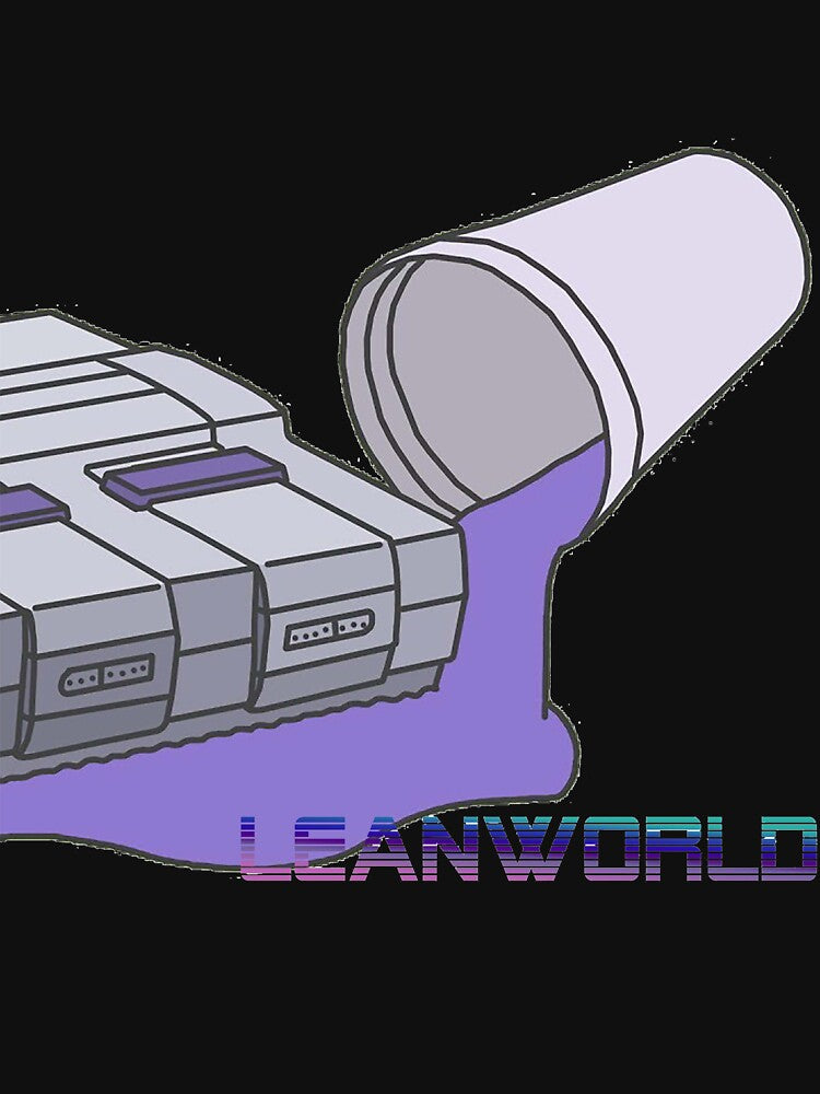 Lean World Sadboy Dream Wave 64-Bit Vaporwave Merch by Rhetorical Run
