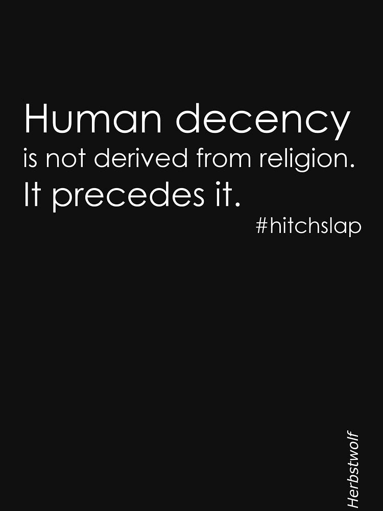 #hitchslap: human decency by Herbstwolf