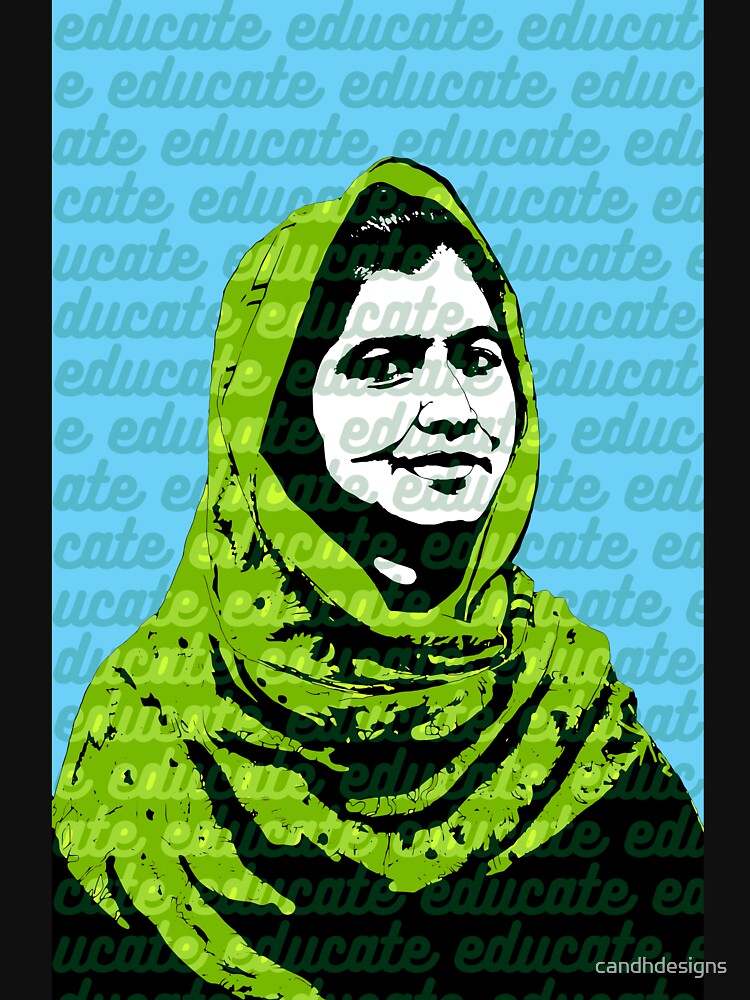 Malala Yousafzai Educate by candhdesigns
