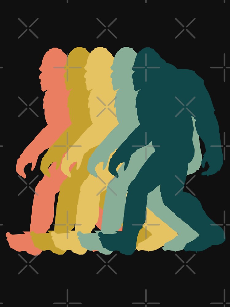 Bigfoot Retro Vintage by kudostees