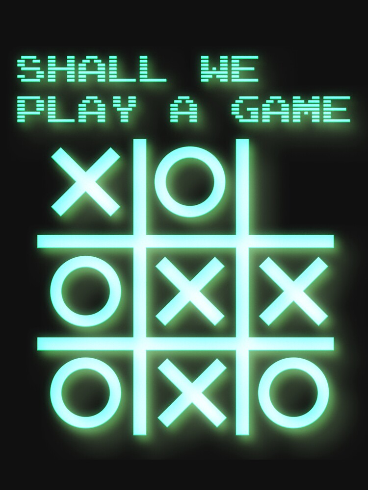 Shall we play a game by Retro Type