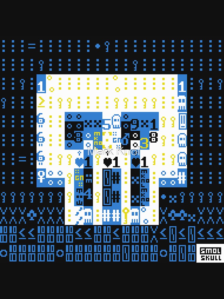 ASCII-SMOLSKULL by Mark Knol