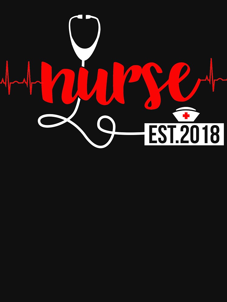 New Nurse Est 2018 nursing school graduation gifts by hishamtouati