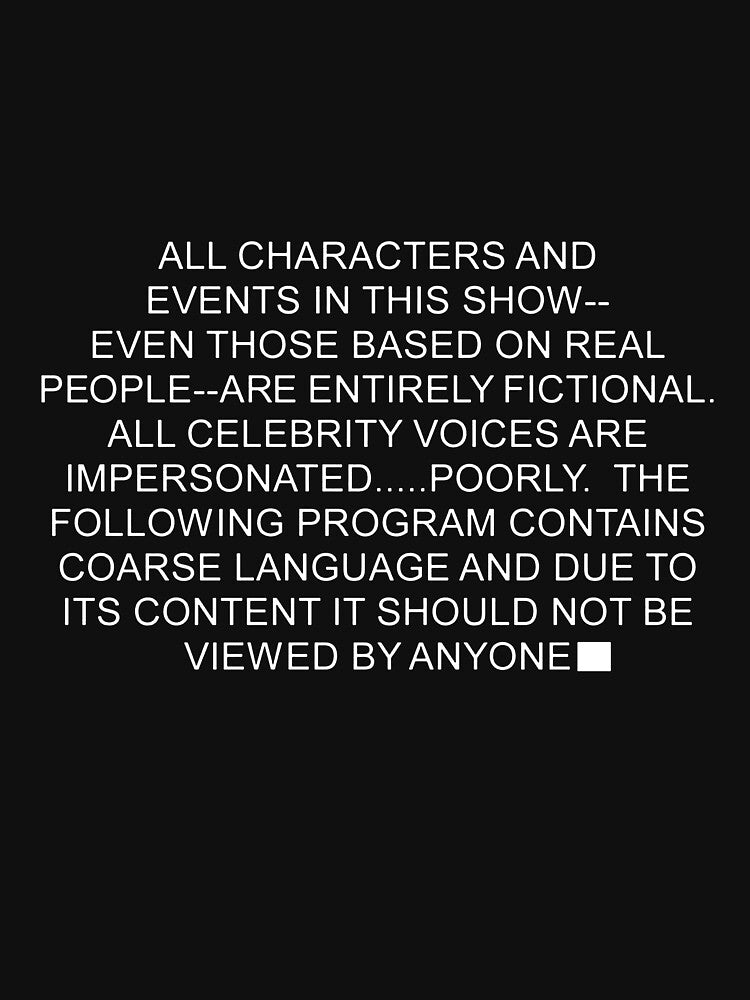 South Park Disclaimer by Q-sen