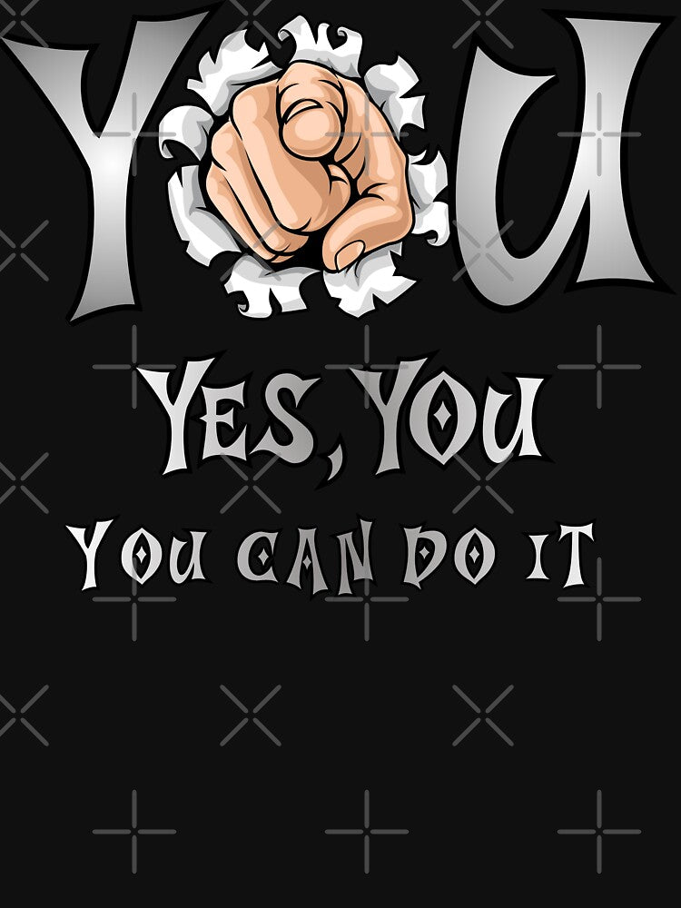 You Can Do It. A visual reminder of inner strength, determination, and personal potential. Perfect for anyone focused on self-growth, goals, and confidence. by Creative-Sanc