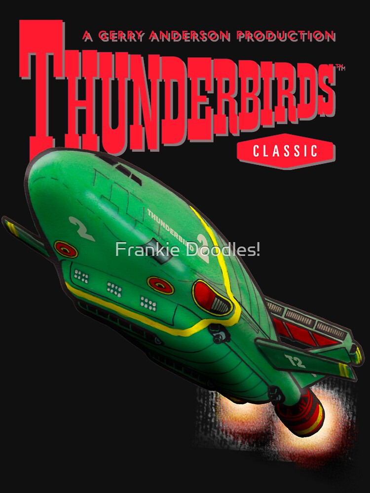 My fifth piece of Gerry Anderson Thunderbirds fan art. by Frankie Doodles!