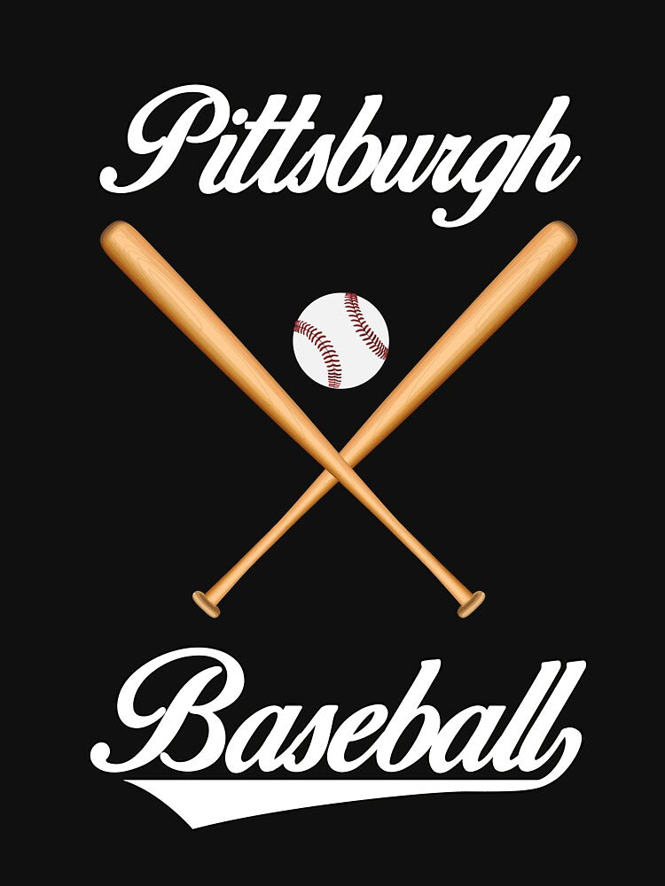 Pittsburgh Baseball T-Shirt for Men and Women by AllStarMerch