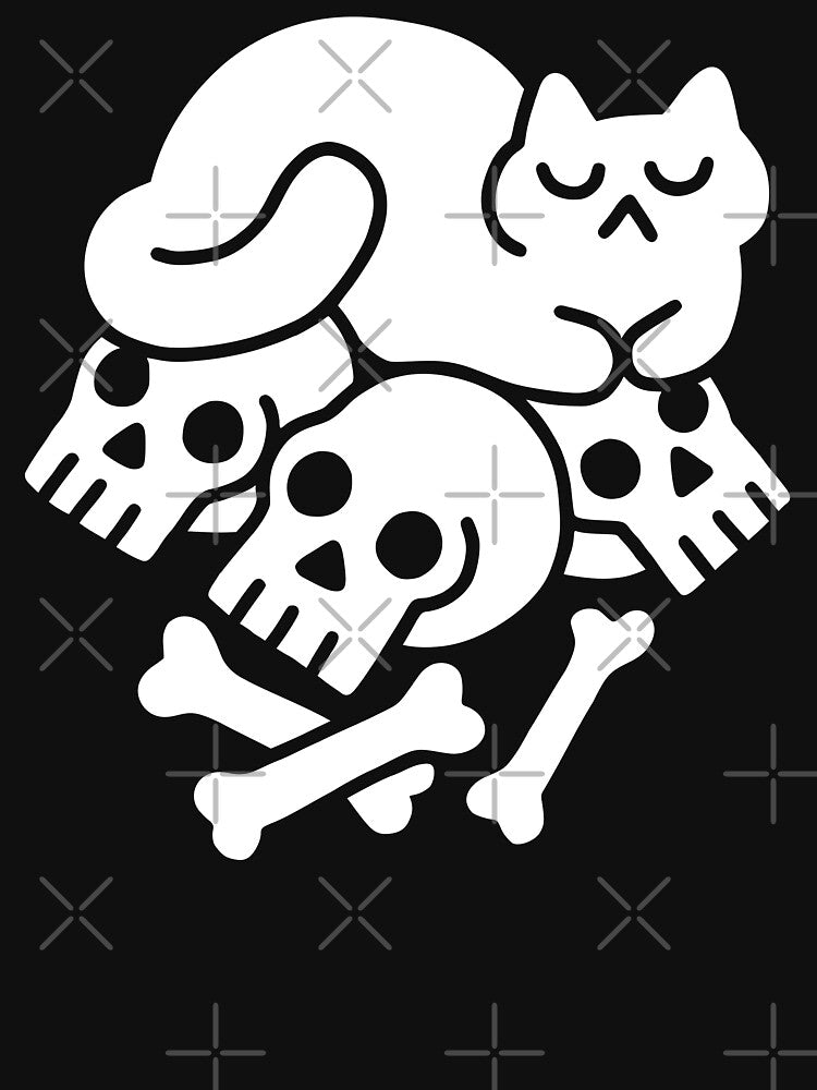 Catnap on a Pile of Bones by obinsun