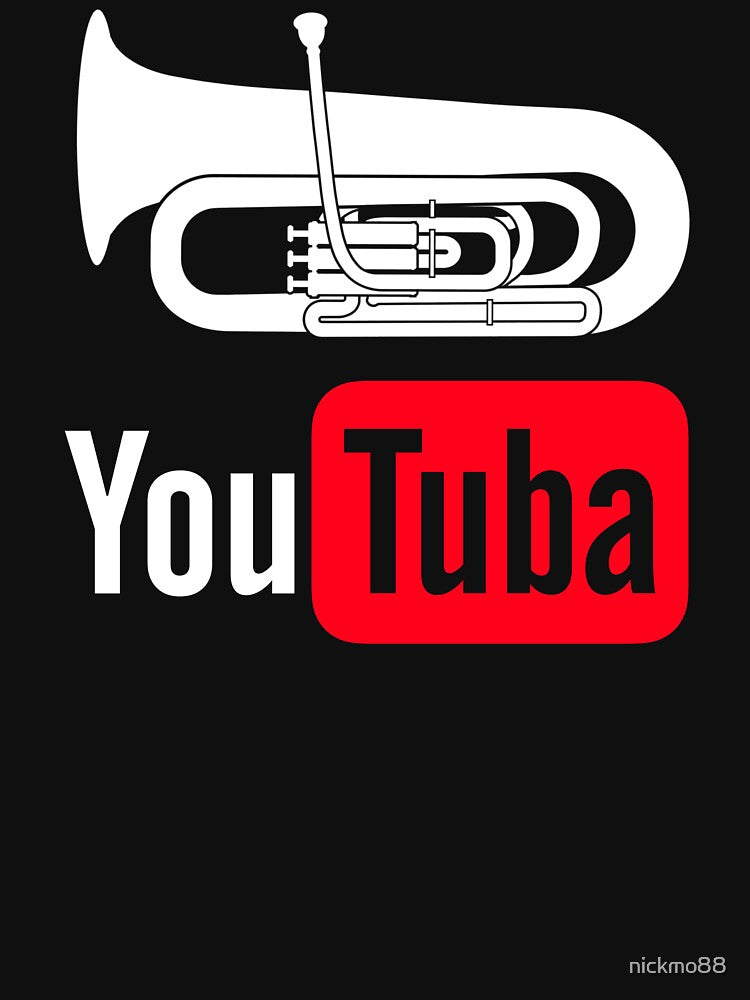 YouTuba Funny Shirt For Tuba Players by nickmo88