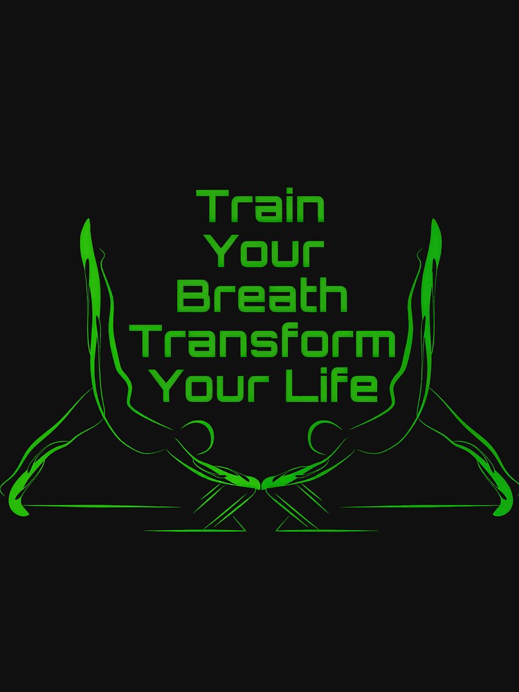 Breathwork Motivation | Yoga Mindfulness Design by Adappai