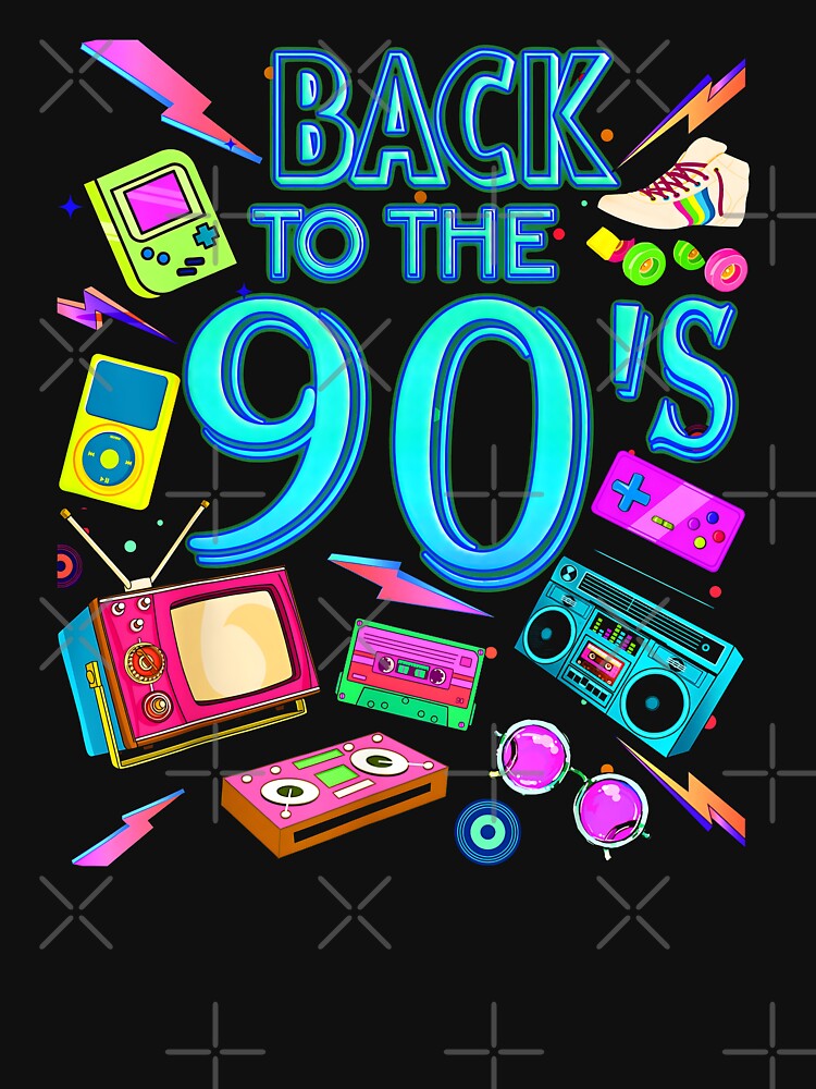 Men's Women's Kids Vintage The 90s Survival Kit Retro Graphic Design by Creatiforge