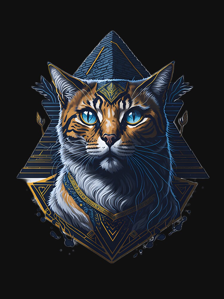 Cool Egyptian Cat Design by ARTSY900