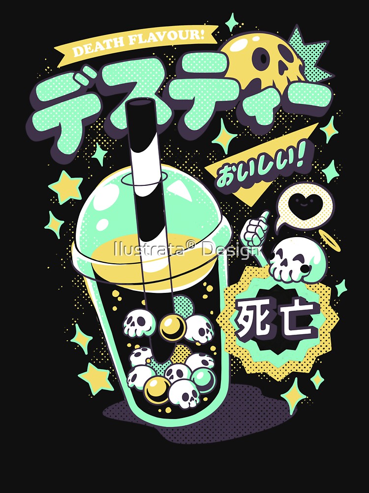 Death Tea - Pink Version by Ilustrata®