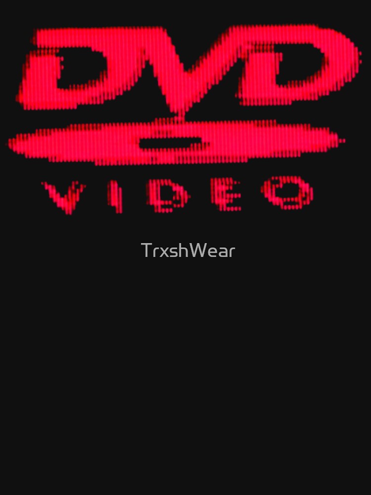 Red dvd logo retro y2k aesthetic by TrxshWear