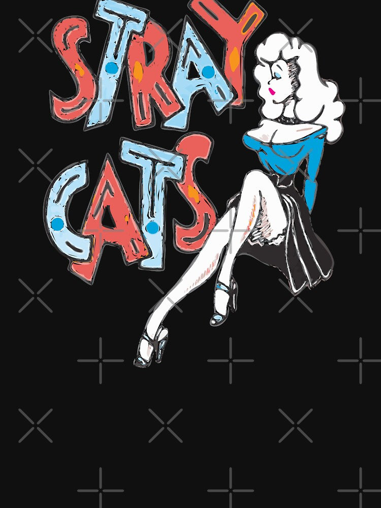 Stray Cats Cat by Digital78Studio