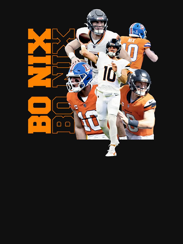 Bo Nix Streetwear PNG Football Sublimation Design by thompsonui