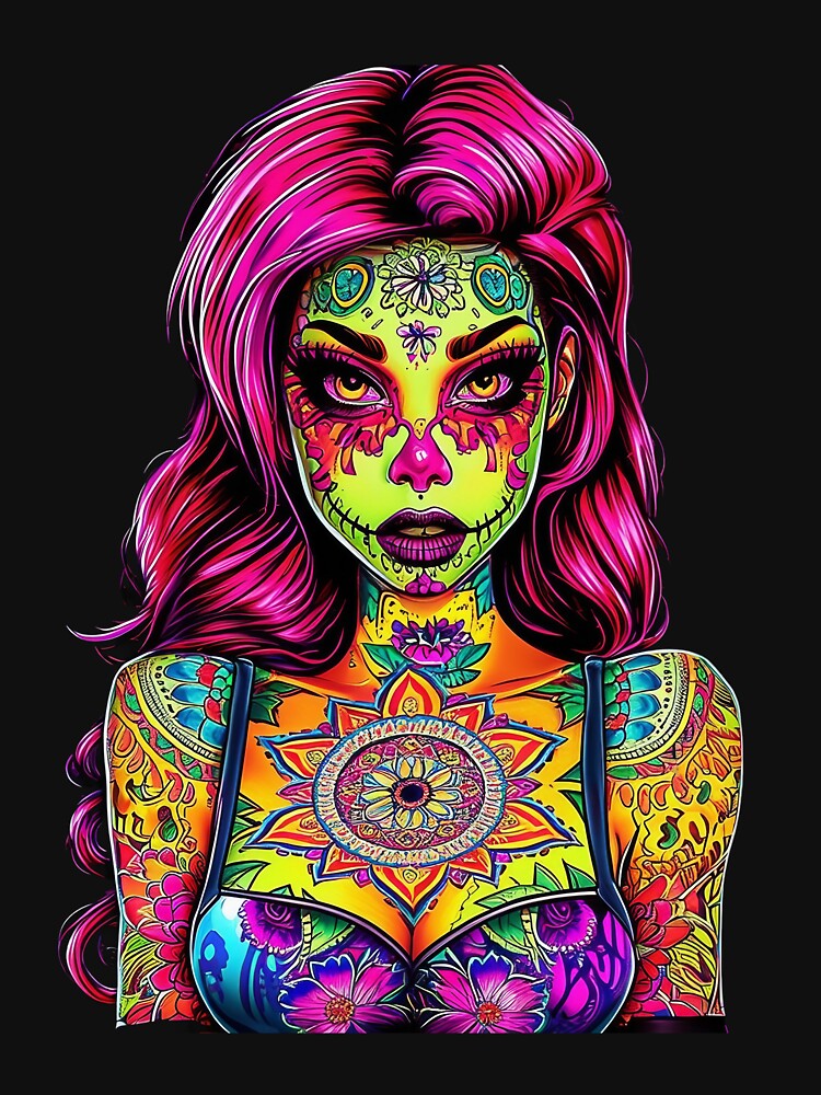 Skull Girl Tattoo by macadolie