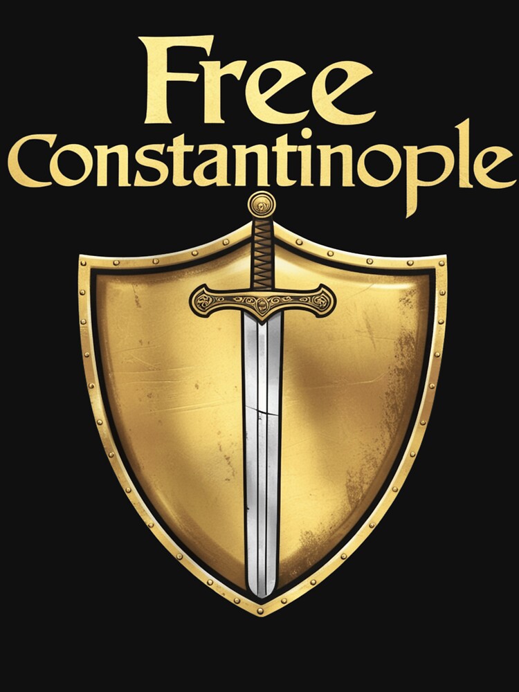 Free Constantinople - Bold Historical Statement Design by haitrieuic96