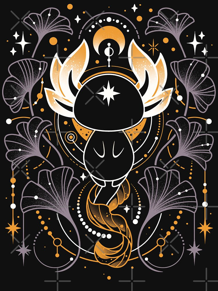 Astral Axolotl - Space Salamander by Snouleaf