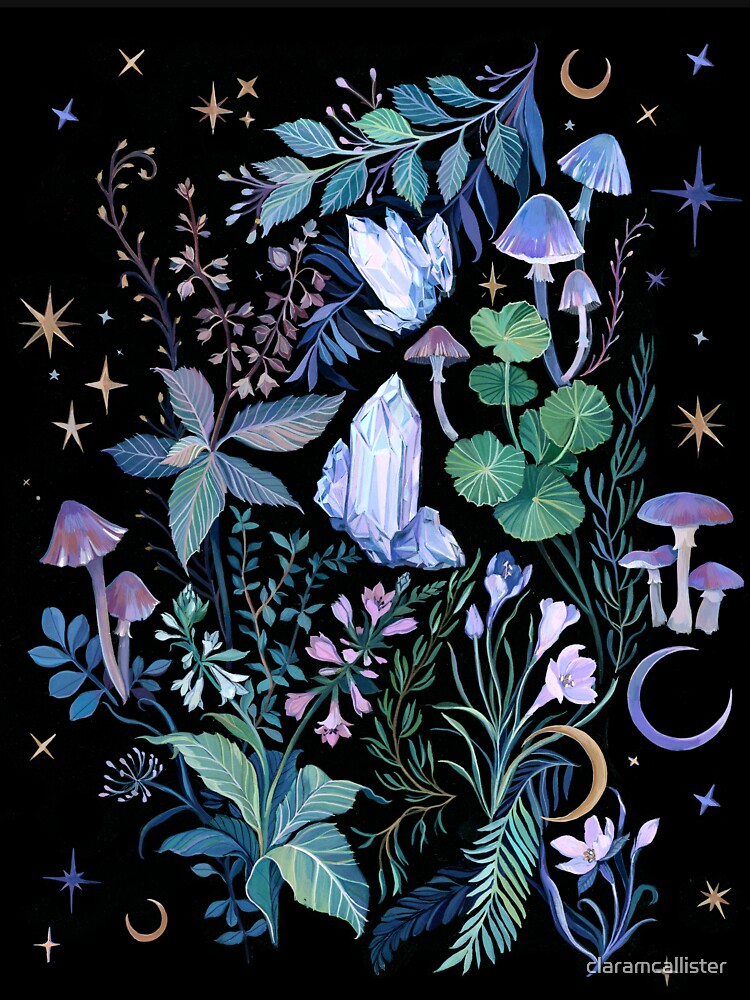 Crystals Gardens by claramcallister