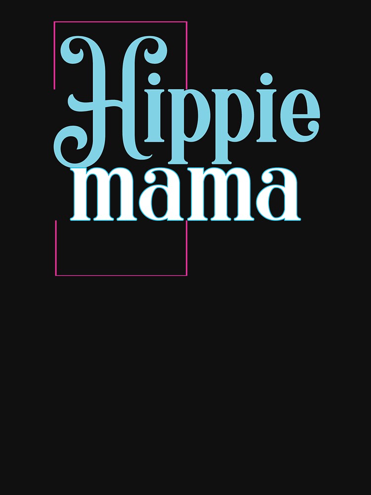 Hippie Mama Funny Mom by patroart