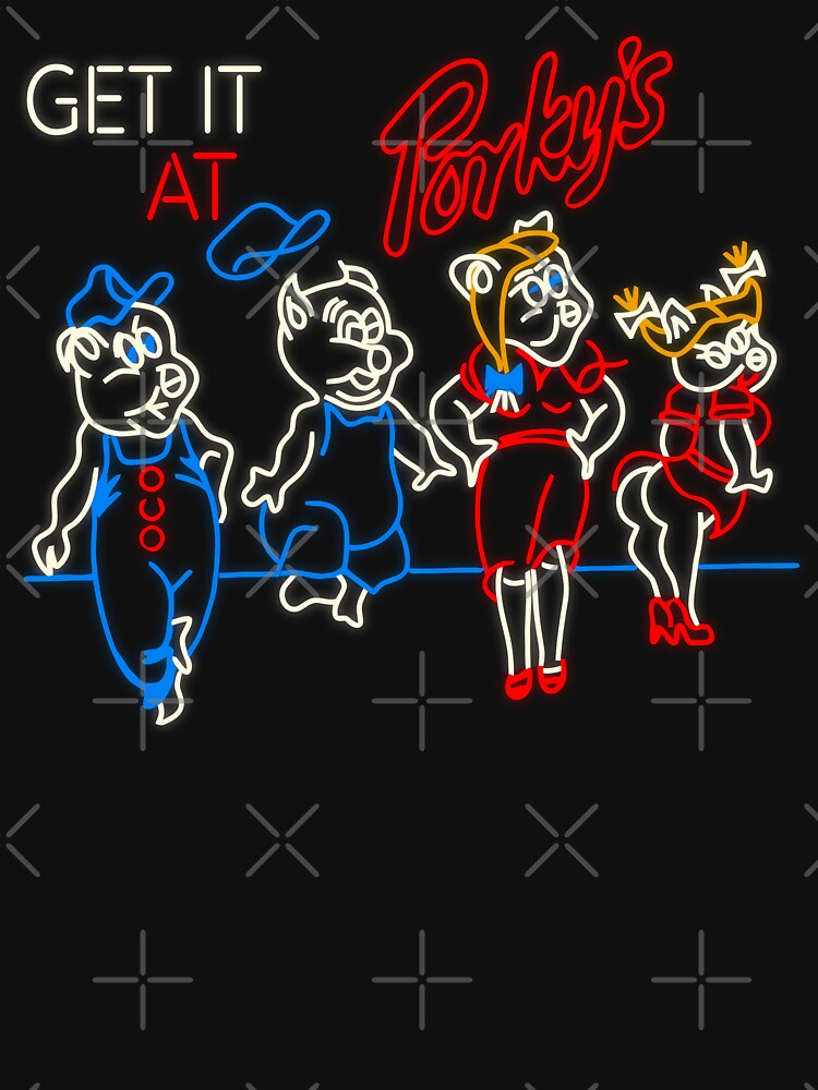 Get It At Porky's Neon Sign by ourkid