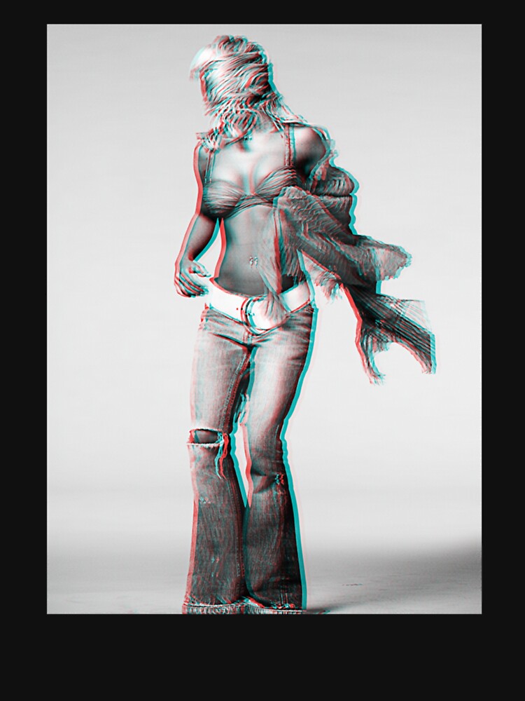 Britney Era Black and White Blur by dandyrions