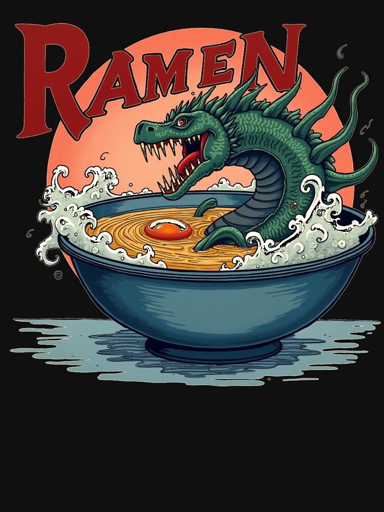 Ramen monster by Inklivion