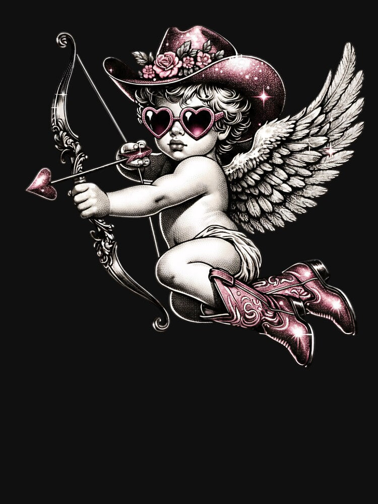 Cowboy Cupid, Valentines Day, Cute Western by sapnaela
