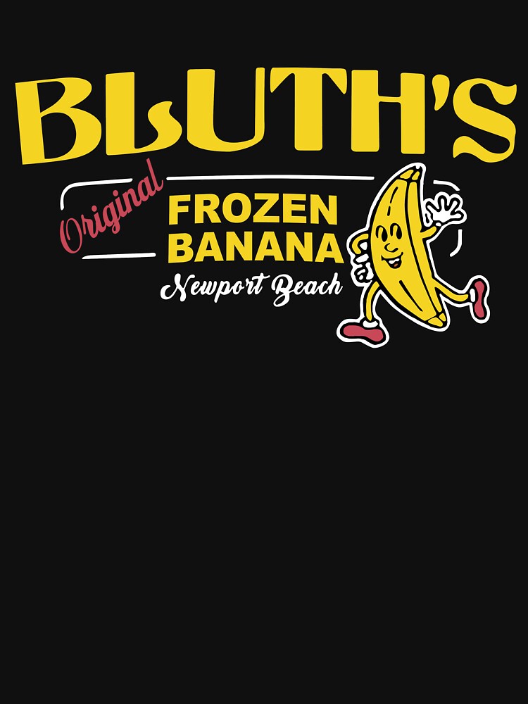 Arrested Development Bluths Original Frozen Banana Men's T-Shirt by HendrikaHering